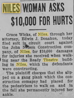 Ready Theatre - Woman Is Injured